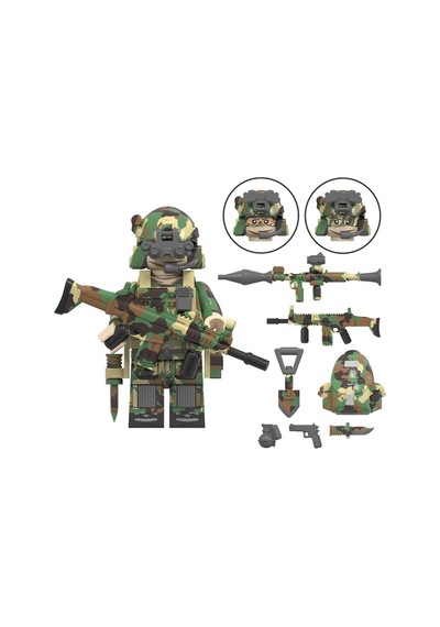 Ww2 Military Mini Figür Ksk Special Forces W-027