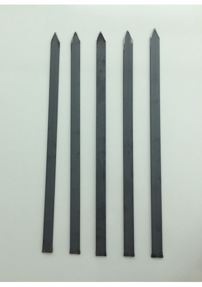5 Adet Adana Kebap Şişi Boy:60 Cm - En:2.5 Cm - Beyti Şişi