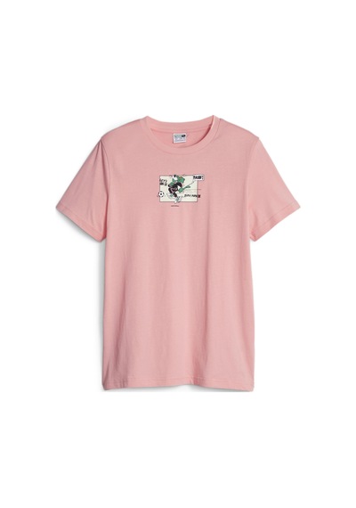 Puma 62262863 Classıcs Super Puma Tee Peach Smoothie Çocuk T-shırt 11 - 12 Yaş Pembe