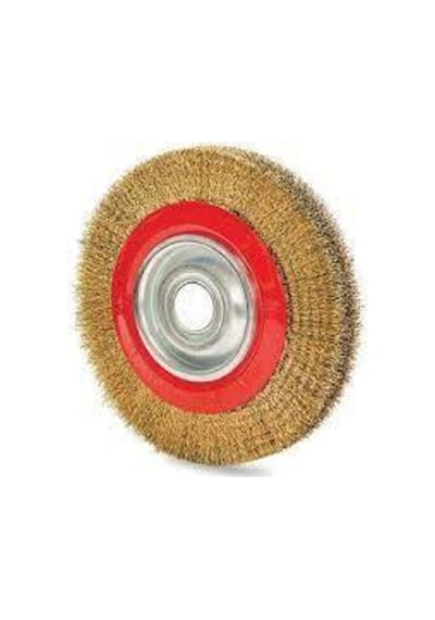 Dairesel Saçaklı Fırça Sd-150 Tel Fırça Yuvarlak Çapı:150mm