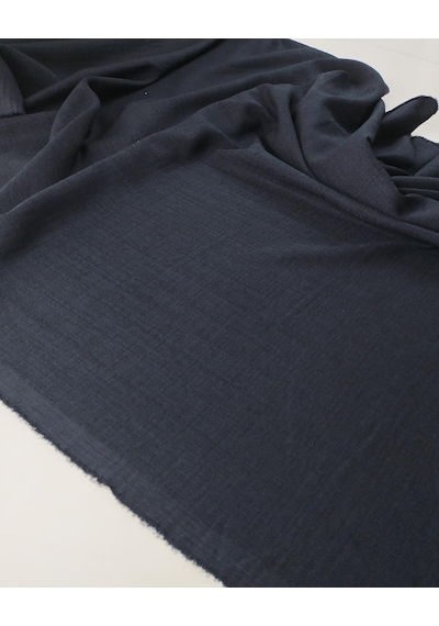 Lacivert Renkte Krep Kumaş En: 145cm-11411