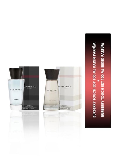 Burberry Touch Erkek Parfüm EDT 100 ML + Burberry Touch Kadın Parfüm EDP 100 ML
