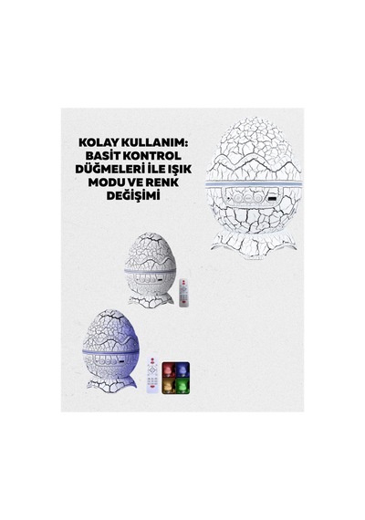 Yıldız Gökyüzü Efektli Çok Modlu Gece Işığı Çok Rnekli