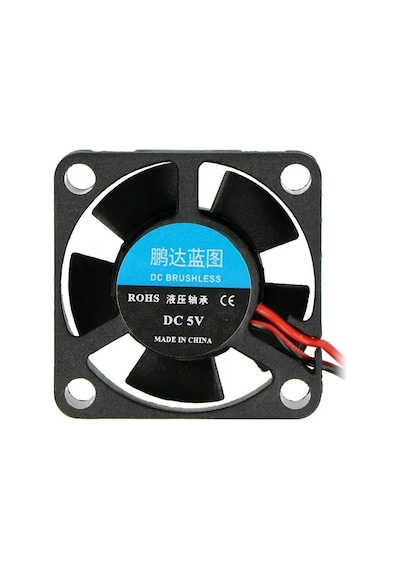 Dc 5V Fan 30X30Mm 3X3Cm 0,2A 1800 Rpm Raspberry Pı 3 Pı 2 Ras 3 B