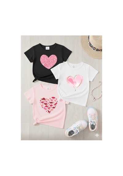 Stil-x Yeniz Sezon 3' Lü Takım Kız Çocuk Tshirt, Çok Renkli, %100 Pamuk Çok Renkli-y8 Stil-x Yeniz Sezon 3' Lü Takım Kız Çocuk Tshirt, Çok Renkli, %100 Pamuk Çok Renkli-y8