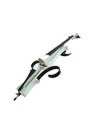 Kinglos Kng Dsdt-1802 Elektro Çello 4/4 Beyaz Profesyonel - Silent Kulaklık Çıkışlı Sessiz Çalışma, Modern Tasarım, Taşıma Çantalı Set