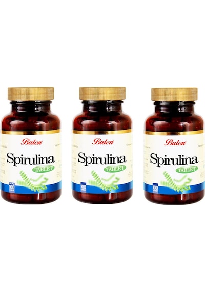 Balen Spirulina (Yosun) 740 MG 100 Tablet 3 Adet