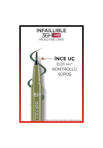 L'Oréal Paris Infaillible 36H Micro Fine Eyeliner 05 Sage Green
