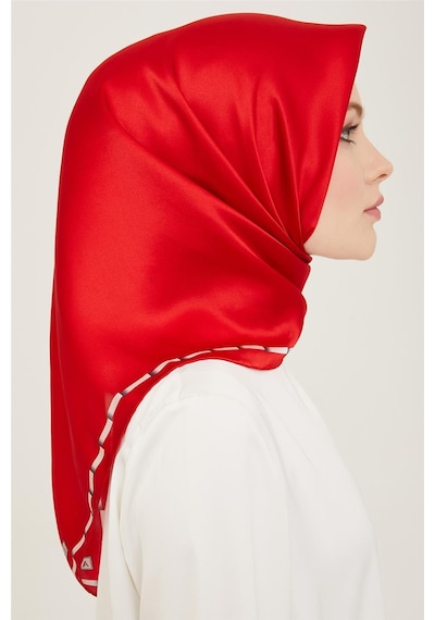 Armine Sura İpek Eşarp 24ya9165 55 - Desenli