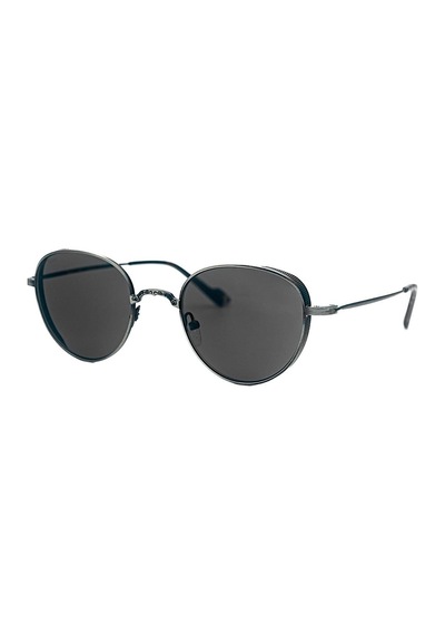 Kilian Guesto C4 50 Unisex Oval Siyah Metal Güneş Gözlüğü