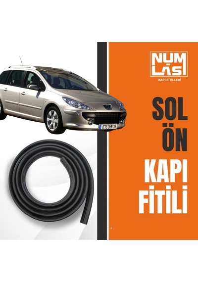Peugeot 307 Station Wagon Sol Ön Kapı Fitili-a Kalite-numlas-nm3557
