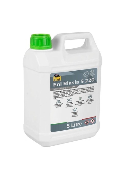 Eni-agip Blasia S 220 - 5 L Sentetik PG Dişli Yağı