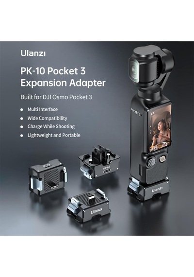 Ulanzi Pk-10 Pocket 3 Expansion Adaptör C029