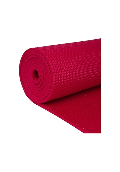 Woqes Egzersiz Matı 6mm Kalınlık 173x61 Cm Kaymaz Pilates Ve Fitness Matı Koyu Kırmızı