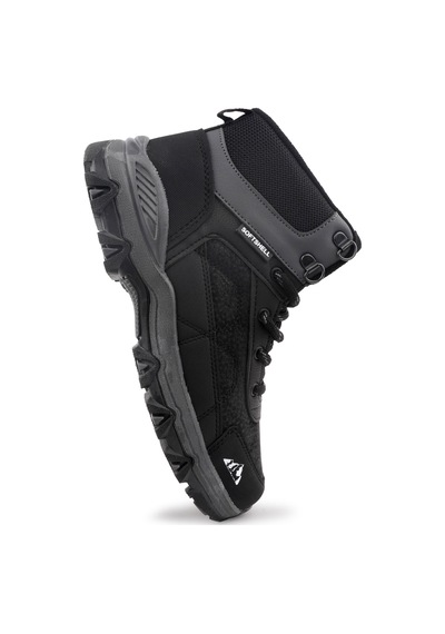 Cool Alfa Siyah Kauçuk Taban Softshell Outdoor Erkek Çocuk Bot Siyah