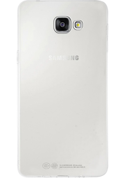 Samsung Galaxy Uyumlu A9 1mm Silikon Şeffaf Kapak