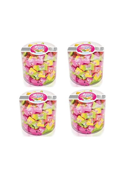 Elvan İbon Sütlü Meyveli Şeker 4 X 1 KG