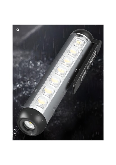 Sge Teknoloji Cob Led Mıknatıslı Led El Feneri Işık Siyah