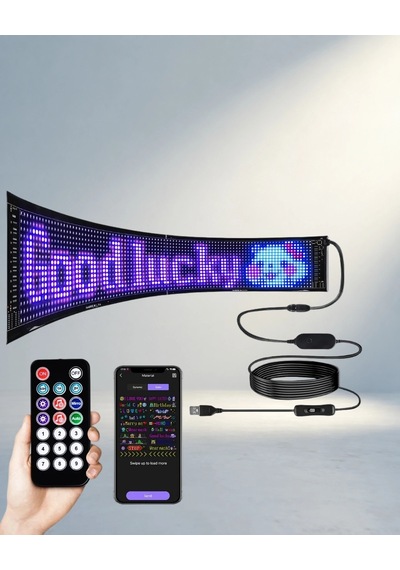 Kumandalı Rgb Led Panel 1 Adet Usb Bağlantılı .