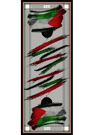 LA BOUTIQUE Kefiye Soft Pamuk Şal - 70x190 -2511 Krem