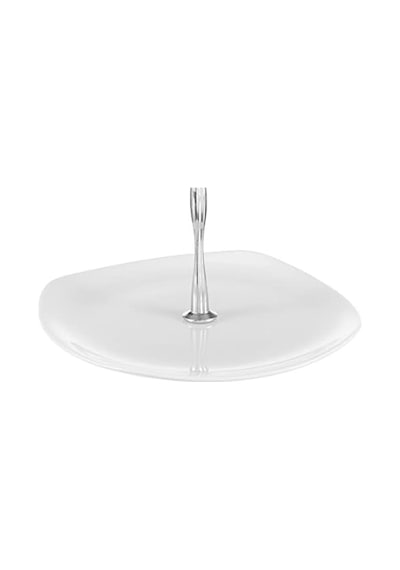 04a+p015882 Zen Pasta Tabağı, Porselen Açık Gri