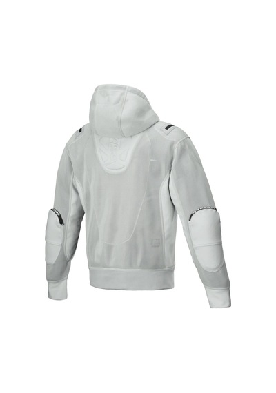 Alpinestars Moflow Air Tech Hoodie Korumalı Motosiklet Montu Gri