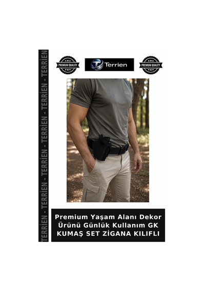 Premium Yaşam Alanı Dekor Ürünü Günlük Kullanım Gk Kumaş Set Zigana Kılıflı