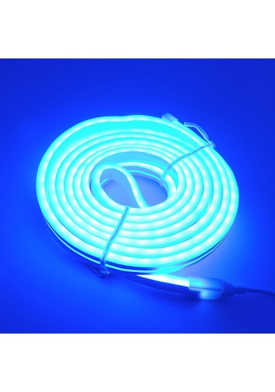 Sunlight Neon Şerit Led Işık 3 Çip Rgb 5 Metre Kumandalı 220V Sta