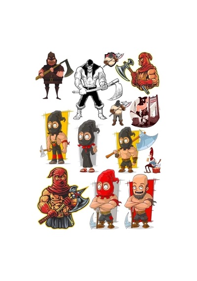 Cellat Sticker Set 5 12 Parça Telefon, Tablet, Defter, Laptop Sticker