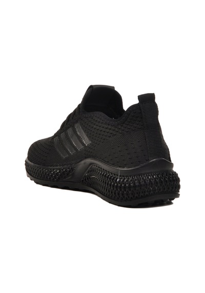 Siyah Hafif Triko Unisex Spor Ayakkabı Veneto G Siyah