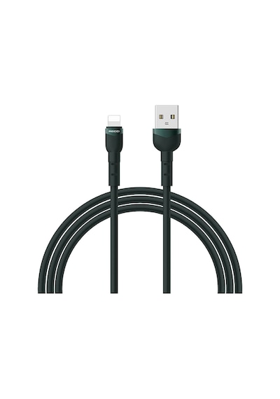 Recci RTC-N35L 1 M 5 A Lightning To Usb-A Hızlı Şarj Özellikli Kablo Yeşil