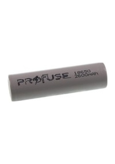 Profuse 3.7 V 2600 mAh 18650 Lion Şarj Edilebilen Pil