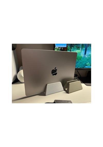 Macbook Pro 14 Ve 16 Inç Uyumlu Dikey Laptop Standı - Masaüstü Organizer Clamshell Tutucu