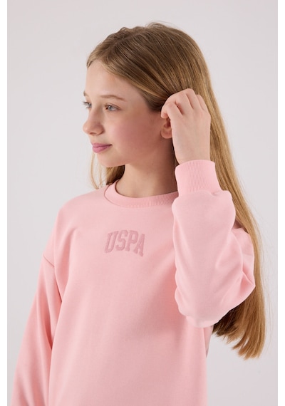 U.S. Polo Assn. U.s. Polo Assn Kız Çocuk Pembe Eşofman Takımı Us2320-c-v2 Pembe
