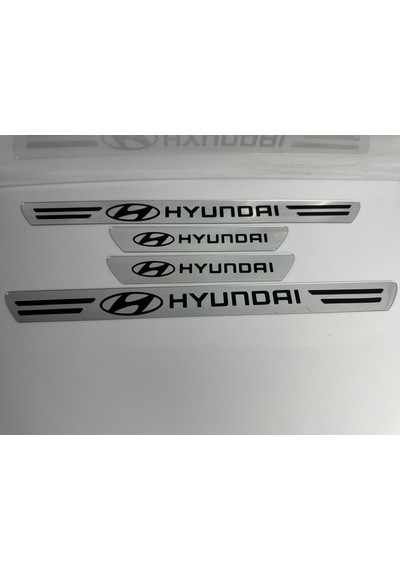 Hyundai Grubu İle Uyumlu Kapı Eşiği Koruyucu 4'lü Set