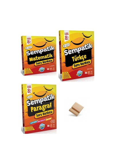 Ünlüler Karması Lgs 2027 Matematik Türkçe Ve Paragraf 3lü Set Sempatik Soru Bankası + Telefon Standı