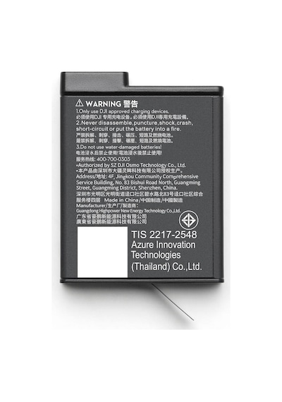 Dji Osmo Action Extreme Battery Plus 1950 Mah