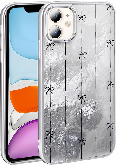 Apple     Uyumlu iPhone 11 Kılıf Desenli Zore Mep Kapak Küçük Fiyonk
