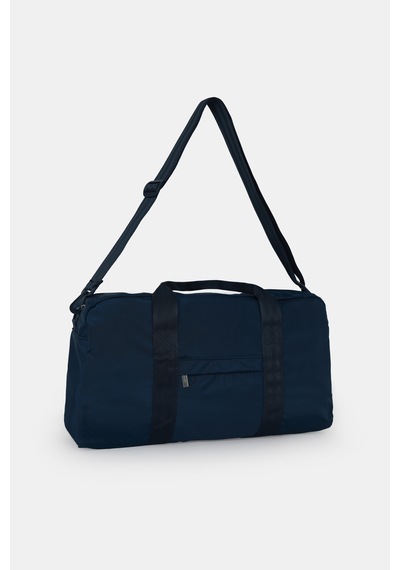 İcone Bag Kadın & Erkek Spor Çantası, Paraşüt Kumaş Önü Cepli Unisex Spor Fitness Gym Çantası Lacivert