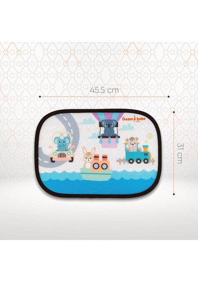 Gezenbebe Hero Araba İçin Bebek Güneşliği 2 Adet