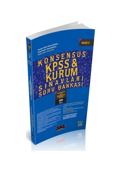 KONSENSUS KPSS Modül 4 Ceza Hukuku, CMH Soru Bankası 2021 - Savaş Yayınevi