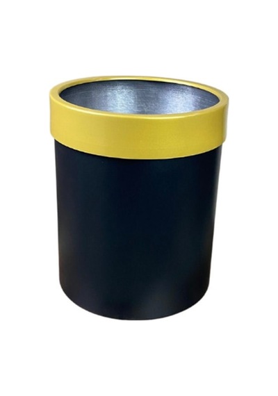 Cihan Çiçekçilik Gold Kemerli 30x25 Siyah Saksı Çok Renkli