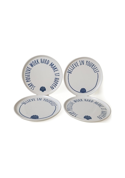 Keramika Ocean Muse Nordıc Pasta Tabağı 22 Cm 4 Adet 22950-55 Çok Renkli