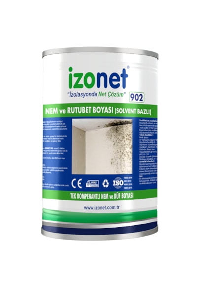İzonet 902 Nem Ve Rutubet Boyası Solvent Bazlı 5 Kg.