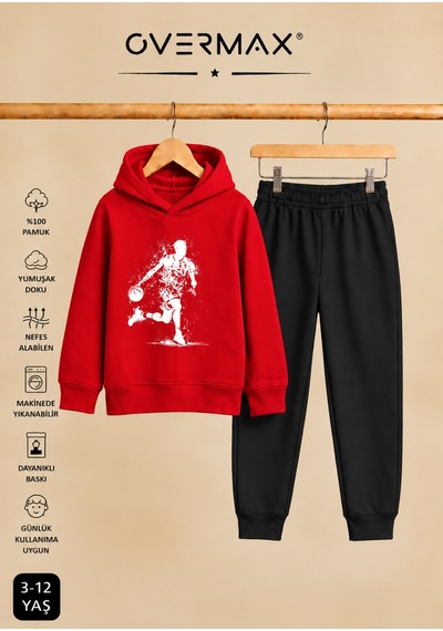 Overmax Top Süren Adam Baskılı Kapüşonlu Sweatshirt Eşofman Takımı- 3-12 Yaş Kırmızı Üst-siyah Alt - 924897013 Kırmızı Üst-siyah Alt Overmax Top Süren Adam Baskılı Kapüşonlu Sweatshirt Eşofman Takımı- 3-12 Yaş Kırmızı Üst-siyah Alt - 924897013 Kırmızı Üst-siyah Alt