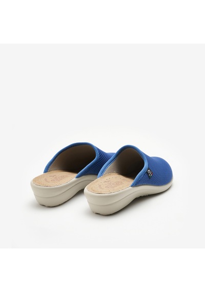 6037-pale Turquoise Terlik Kadın T4 368 Fe Anoia Fly Flot Cloth Slipper 6037-avio / 6014-bordo