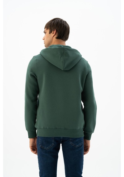 AR-MA Arma Erkek Kapüşonlu Sweatshirt K24324935801 Yeşil