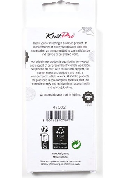 Knitpro Fixed Circular Knitting Needles 22.5cm 2.50mm 47082