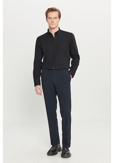 Altınyıldız Classıcs Erkek Lacı Slim Fit Dar Kesim Gofre Desenli Beli Gizli Lastikli Yan Cep Klasik Pantolon