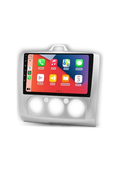 Lovion Ehr4122 Ford Focus 2 Manuel Klima 4+64gb Android Carplay Multimedya Teyp 9"